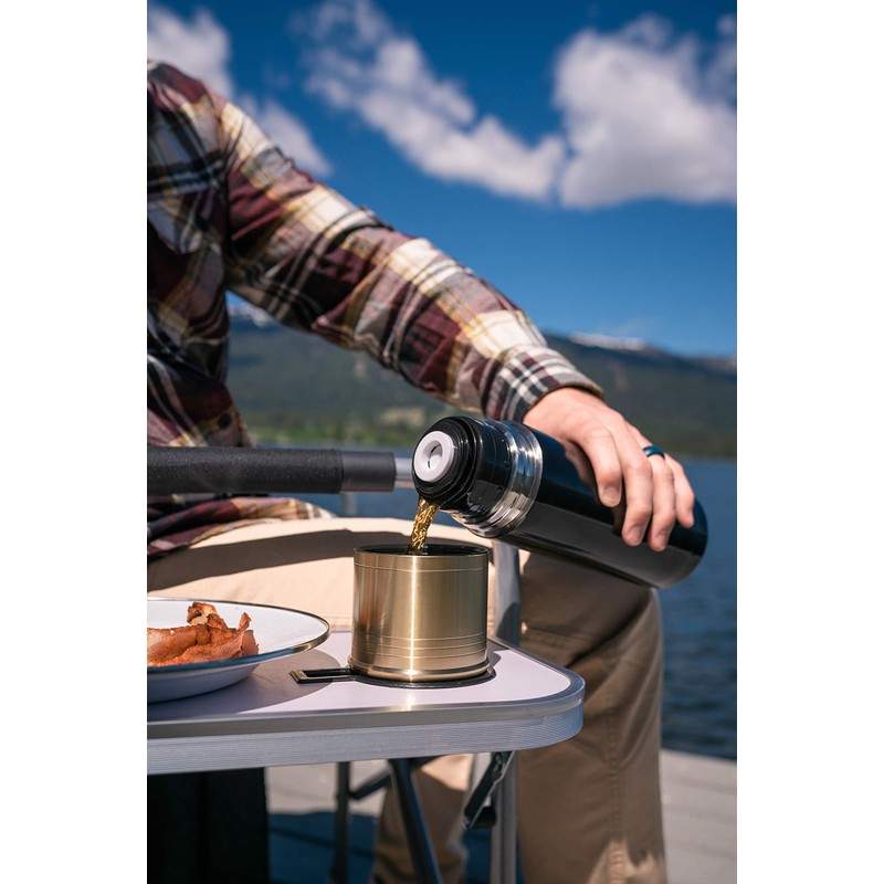 Stansport 12 Gauge Shotshell Thermo Bottle - Black (8970-20)