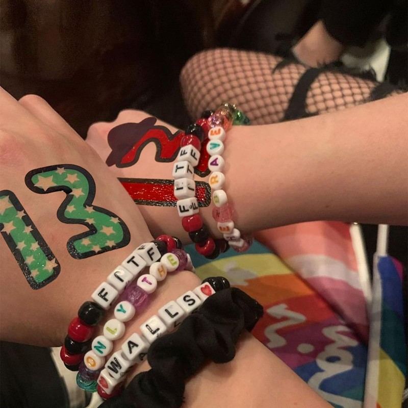 48 Pcs Eras Tour Merch, Glow in Dark/13 Hand/13/Temporary Tattoos,