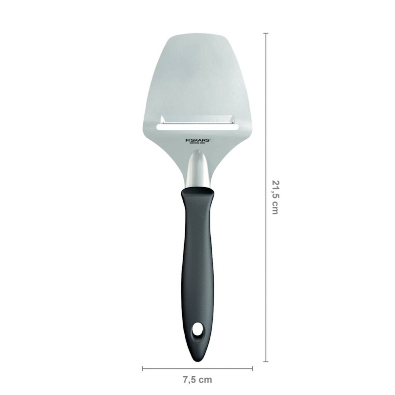 Fiskars Essential 1065587 Cheese Slicer with Stainless Steel Blade, Plastic/Stainless