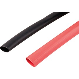 Robbe Modellsport Shrink Hose 1 m Red / 1 m Black 4.0 mm