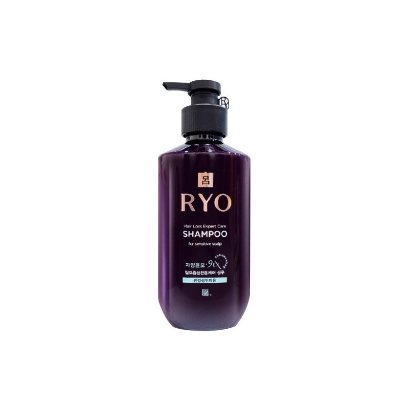 ryo Ryeo Jayang Yunmo Shampoo for Sensitive Scalp 400ml 2-Pack