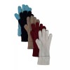 Comfy Winter Gloves 6 pairs Women's Cute Plush Cuff Wrist