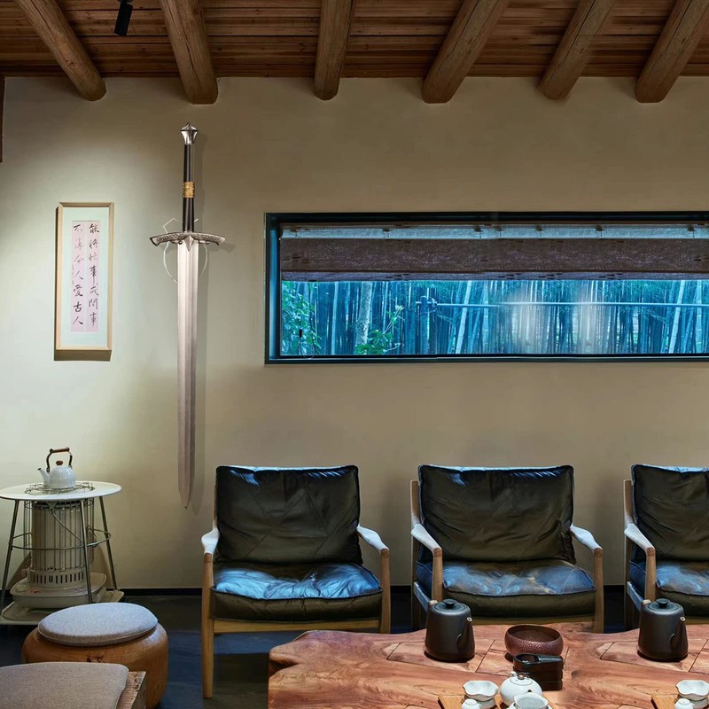 Wall Mounted Sword Rack Handle Axe Rack Wall Mounted Display