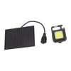 Monocrystalline Solar LED Light 5W IP68 Waterproof USB Rechargeable Solar