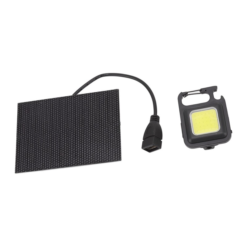 Monocrystalline Solar LED Light 5W IP68 Waterproof USB Rechargeable Solar