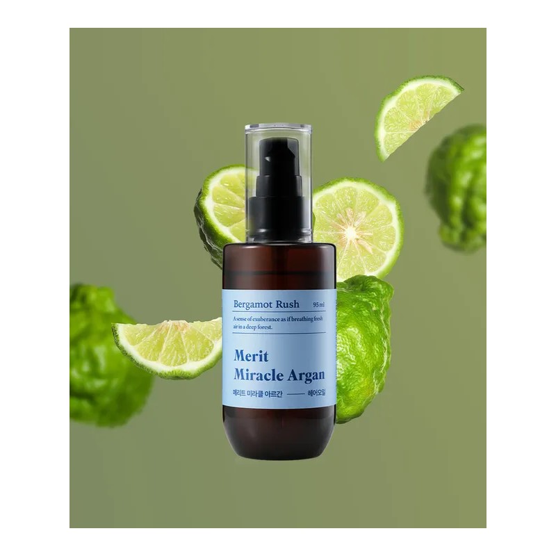 DAISO Merit Miracle Argan Oil Bergamot Rush 95ml