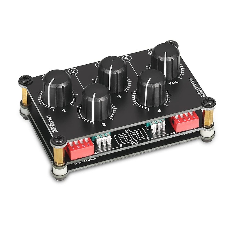 Little Bear MC5 Mini Portable Stereo 4 Channel Audio Mixer