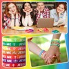 PullCrease 30 Pcs Jesus Loves Me Wristbands Bulk 10 Styles