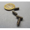 Kmac 18-8 Stainless Steel Set Screws, Brass Tip, 8-32 x
