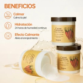 Skinfood Carrot Carotene Toner Pad Hidratante Calmante 60uds