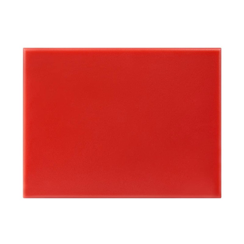 Hygiplas Chopping Board in Red - High Density - 12