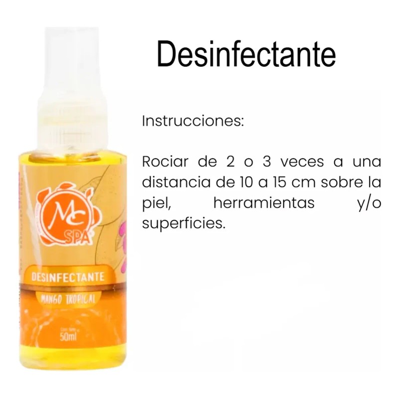 Kit Spa Manicure Y Pedicure, 10 Pzs, Elige Aroma. Mc