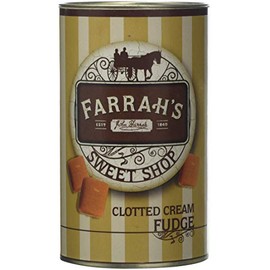 Farrah's of Harrogate - Clotted Cream Fudge Drum 150g