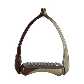 Acavallo Opera Stirrup, One Size, 2 inches Brown