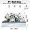 2 PCS Washer and Dryer Topper, Washer Dryer Countertop Protector