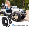 Zhazpor 24 Volt Charger for Ride on Toys, 24V Kids