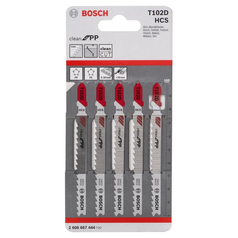 Bosch 2329905 Jigsaw Blade, Silver
