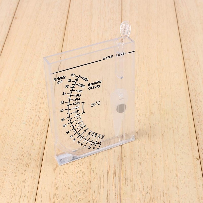Aquarium Salinity Tester Accurate Salinity Meter Square Fish Tank Salt