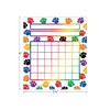 Teacher Created Resources Colorful Paw Prints Incentive Charts (4773)