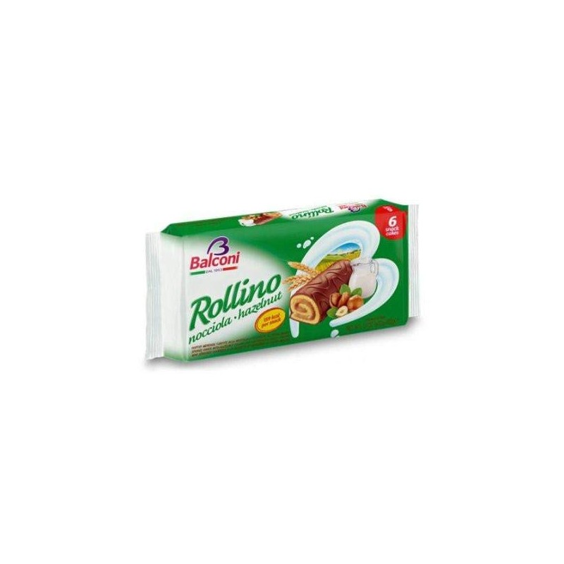 Sponge Cakes with Hazelnut Filling (Rollino)