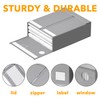 SpaceAid 9 Pack Bed Sheet Organizers and Storage, Foldable Sheet