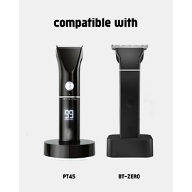 Beard Club Trimmer Charger for Beard Club PT45 Charger and BT-ZERO Body Trimmer, 1 Cleaning Brush, 3.3ft Power Cord