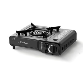 AORAN Portable Stove, Indoor Desktop Heating Furnace, Kitchen Use, Butane Burner Furnace, With Safety Lock And Piezoelectric Ignition Device, With Overvoltage Protection Function One-Piece