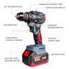 20V Cordless Brushless Power Drill Set, 443 in-lbs, 3/8-Inch Chuck