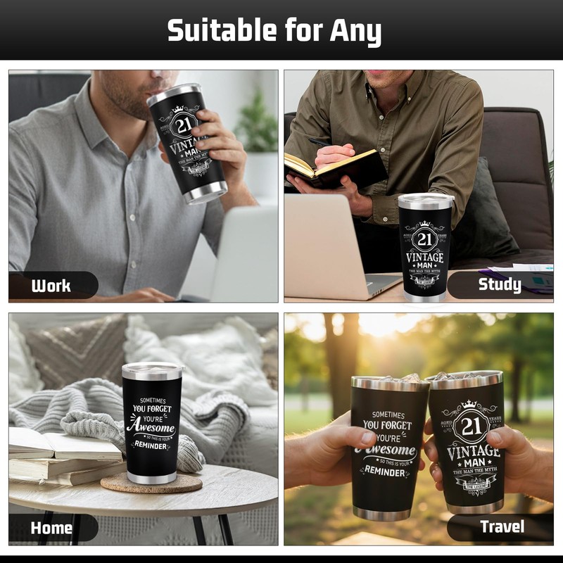 Epaing 21st Birthday Gifts for Men, Unique Funny Gift Baskets