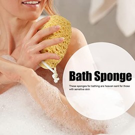 Yuyte Esponja Exfoliante Corporal Uds Baño Pieles Sensibles Lazo Colgar Espuma Rica Limpieza Profunda Masaje