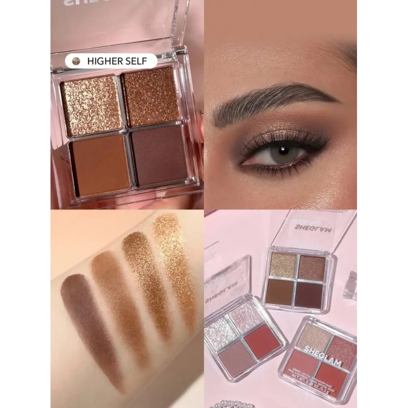 Sheglam Cosmic Crystal Cuarteto De Sombras Higher Self