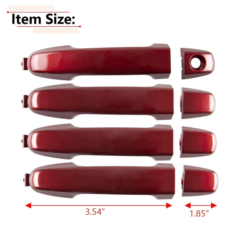 RLB-HILON 1Set Exterior Door Handle Compatible with Toyota Camry 2012