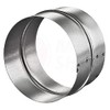 MKK® PVC Aluminium Flex Round Pipe Connector Nipple Spiral Duct