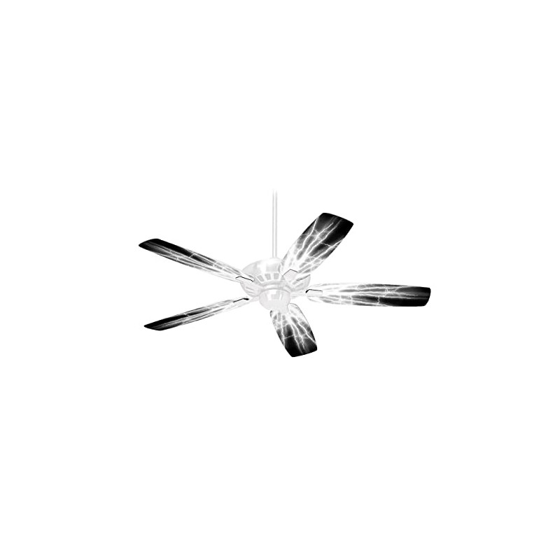 Lightning White - Ceiling Fan Skin Kit fits most 42