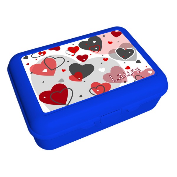 CreaDesign, Children's lunch box, lunch box, blue with compartments insert,