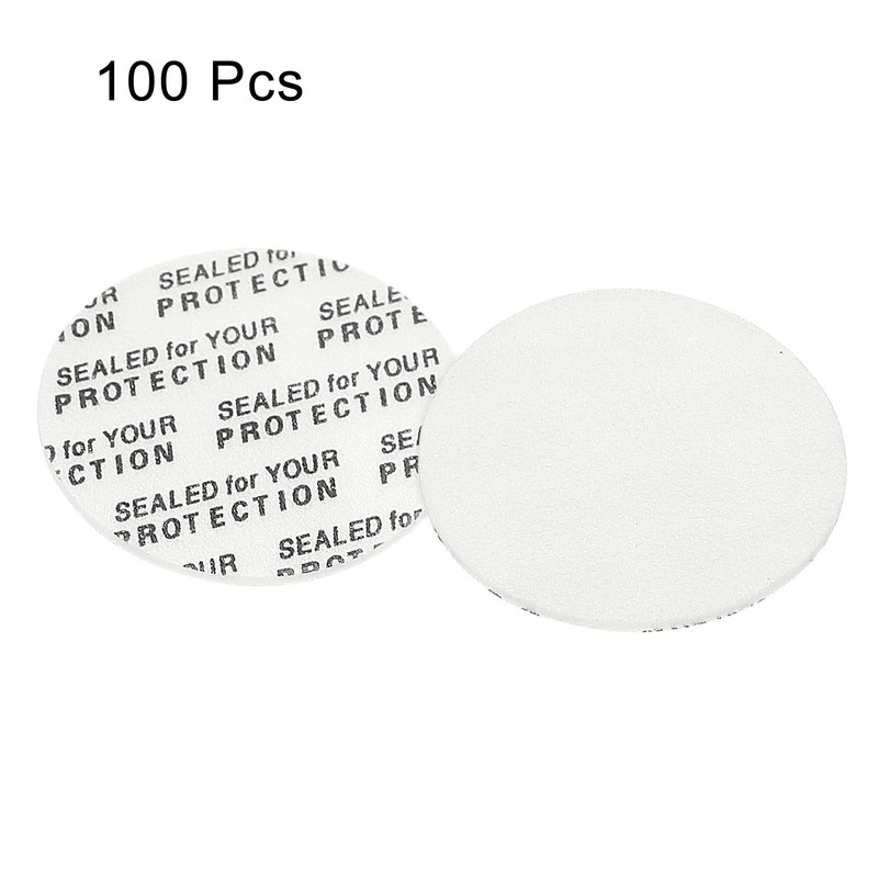 PATIKIL 27mm/1.06" Foam Lid Liner, 100Pack PS Foam Resistant Tamper