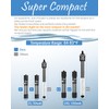 AquaMiracle Adjustable 150W Aquarium Heater Submersible Fish Tank Heater Super