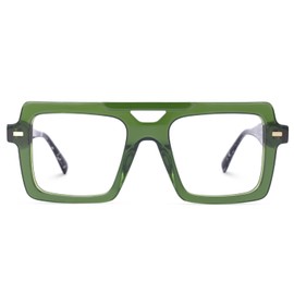 VOOGLAM Aviator Blue Light Blocking Glasses for Women Men Anti UV Eyestrain Eyewear Green Irwin GJGA149209-01