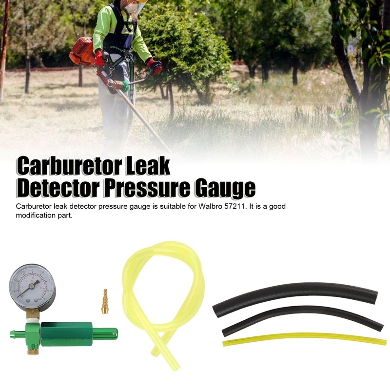 Carburetor Leak Detector, Carburetor Pressure Gauge, Fuel Pressure Tester Kit