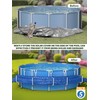 MONMEE 5 Pack Solar Pool Cover Holder, Adjustable Solar Cover