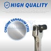 Dunnet Tools 15" 3/8" Drive Knuckle/Power/Breaker Bar Chrome Vanadium Steel