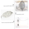 Totority Stainless Steel Olive Shape Fishing Bait Cage Durable Lure