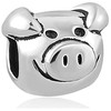Cherityne Cute Pig Charm Bead for Bracelets