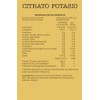 Citrato de Potasio Suplemento Alimenticio Ingredientes Naturales Vegano 120 Capsulas
