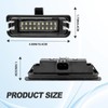 2PCS LED License Plate Light Compatible With Ford Mustang 2015-2021,