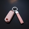 Flensent Key Fob Cover with Keychain for Mazda CX-5 CX-7