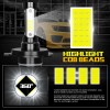 CHUSYYRAY H4 9003 LED Headlights High Low Beam Bulb 90W