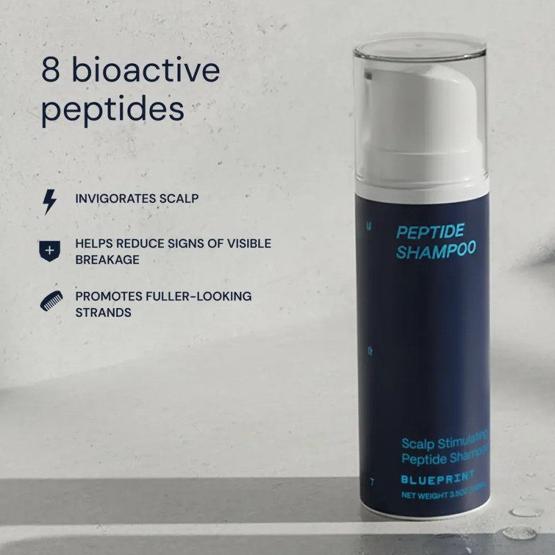 Champú Blueprint Bryan Johnson Peptide 8 Peptidos 100 Ml