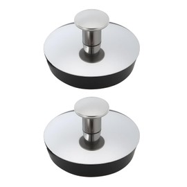 SG Store - Tapón de drenaje de goma de tamaño pequeño, 3,4 x 2,3 cm, adecuado para bañera, lavabo y cocina