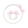 Bnsikun Girls Tea Party Fascinators Hats Lace Gloves Pearl Necklace